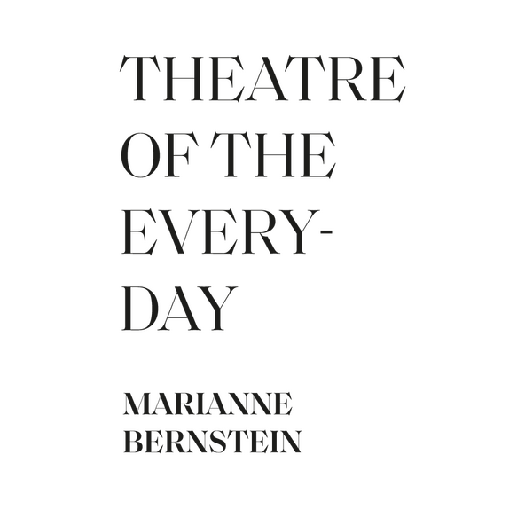 Theatre of the Everyday by Marianne Bernstein - logo
